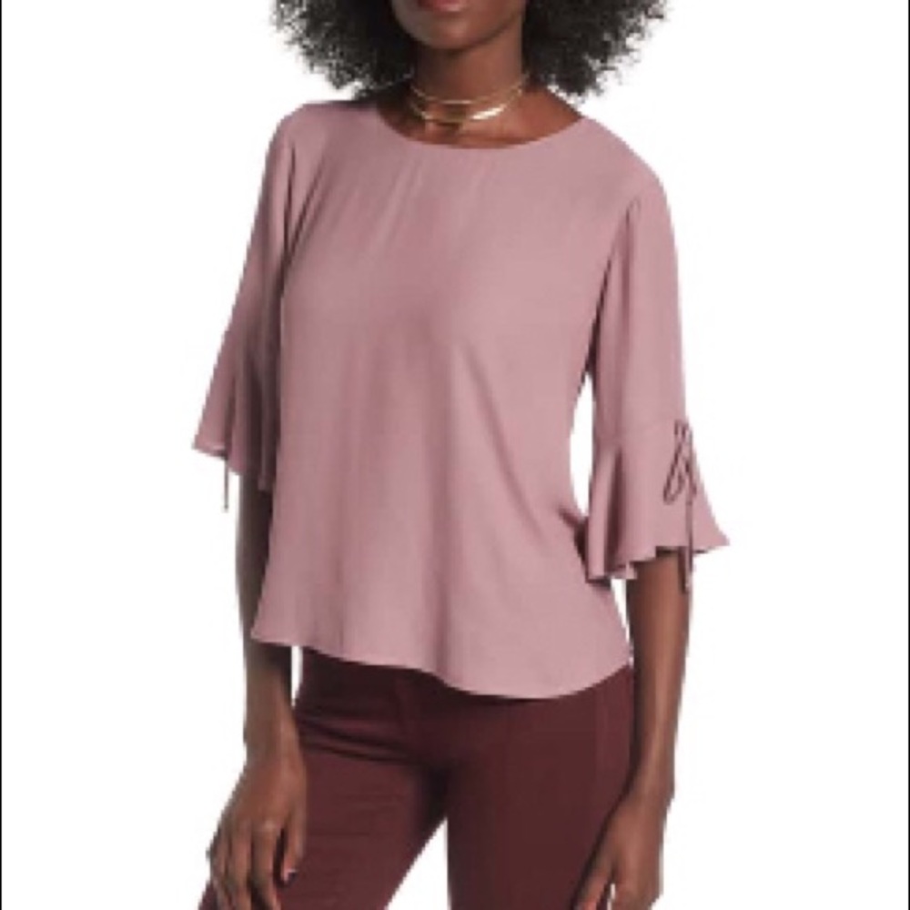 Lush bell sleeve blouse
